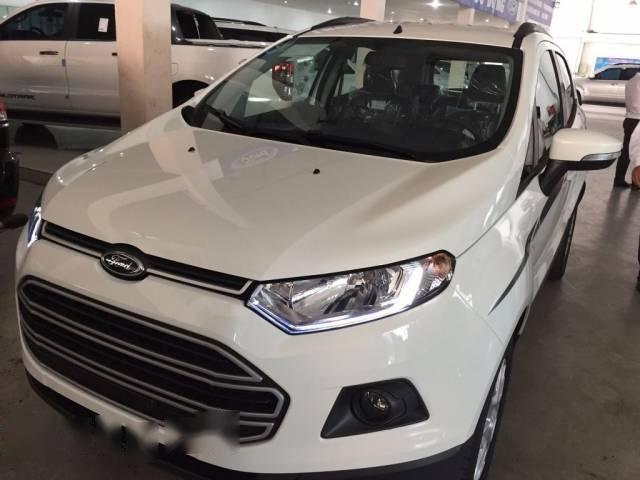 Ford EcoSport 2016 - Bán ô tô Ford EcoSport đời 2016, màu trắng, giá 615tr
