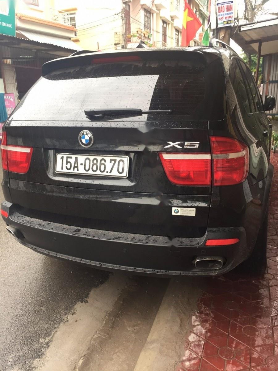 BMW X5 2008 - Cần bán lại xe BMW X5 đời 2008, màu đen, nhập khẩu chính hãng ít sử dụng
