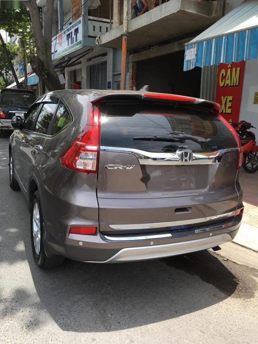 Honda CR V 2015 - Bán xe Honda CR V sản xuất 2015, màu nâu
