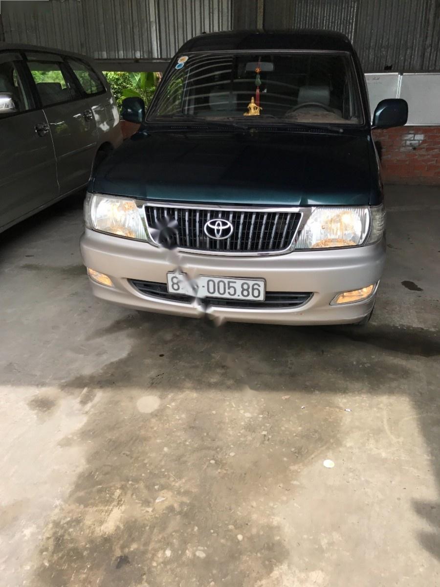 Toyota Zace 2003 - Cần bán lại xe Toyota Zace đời 2003, màu xanh lục, giá chỉ 310 triệu