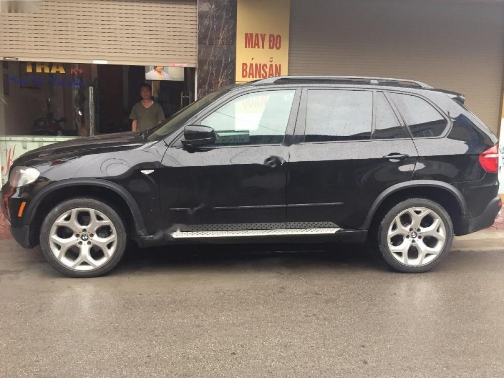 BMW X5 2008 - Cần bán lại xe BMW X5 đời 2008, màu đen, nhập khẩu chính hãng ít sử dụng