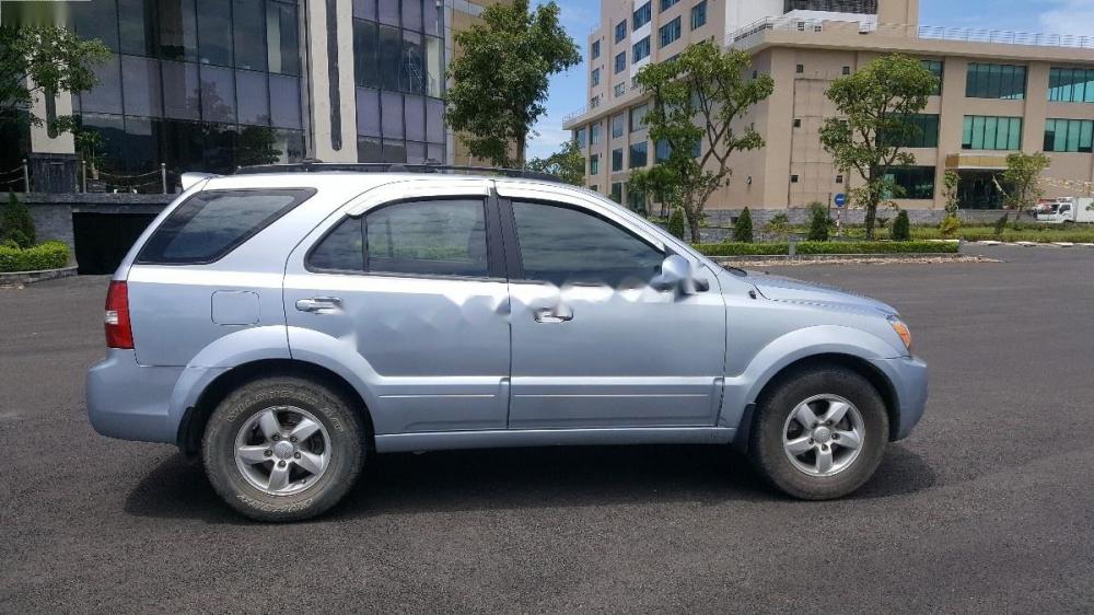Kia Sorento 3.0 4x4MT 2007 - Cần bán lại xe Kia Sorento 3.0 4x4MT đời 2007, màu xanh, nhập khẩu