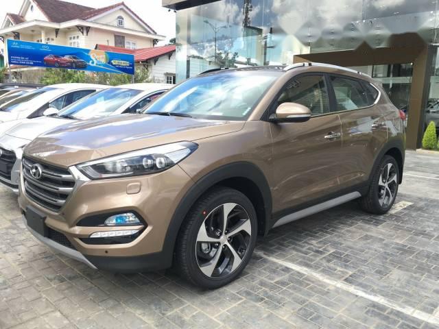 Hyundai Tucson 2017 - Bán xe Hyundai Tucson đời 2017, màu nâu