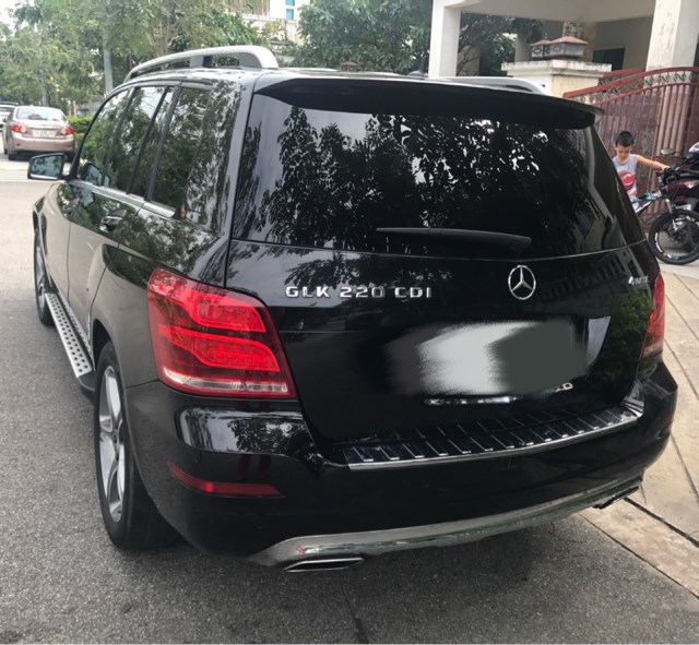 Mercedes-Benz GLK 220 2014 - Cần bán Mercedes GLK 220 đời 2014, màu đen, nhập khẩu nguyên chiếc