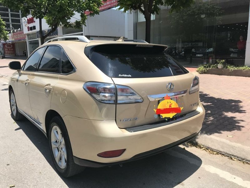 Lexus RX350 2010 - Bán xe Lexus RX350 đời 2010, màu vàng, xe nhập, chính chủ