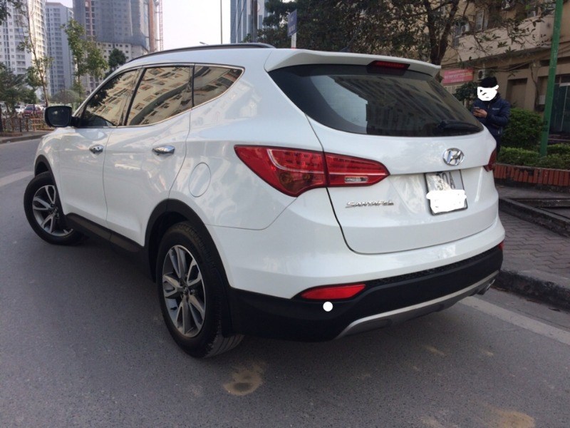 Hyundai Santa Fe 2014 - Bán Hyundai Santa Fe đời 2014, màu trắng, xe nhập, 859 triệu