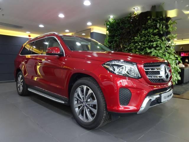 Mercedes-Benz GLS GLS400 2018 - Cần bán Mercedes GLS400 năm sản xuất 2018, màu đỏ