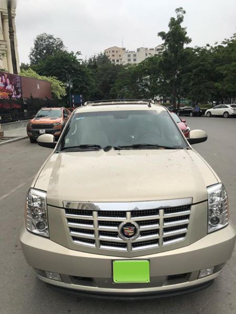 Cadillac Escalade V6 2003 - Bán xe Khủng Long Cadillac Escalade V6 đời 2003, màu vàng, nhập khẩu, full đồ