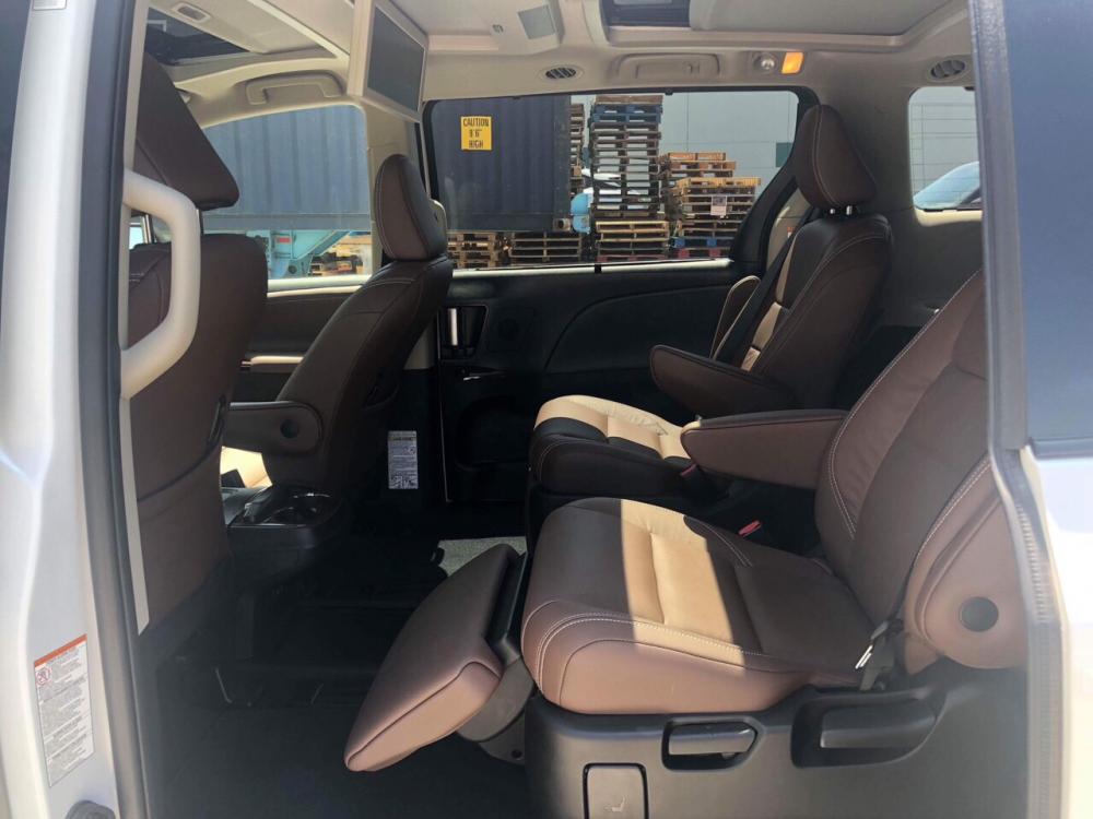 Toyota Sienna Limited 2018 - Cần bán xe Toyota Sienna Limited đời 2019, màu trắng, xe nhập Mỹ