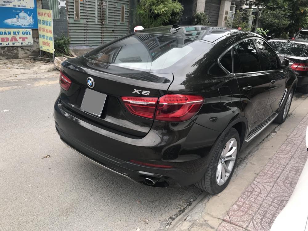 BMW X6 xDrive30d 3.0 AT 2015 - Mình muốn bán BMW X6 2015 ĐK 2016 máy dầu, màu nâu