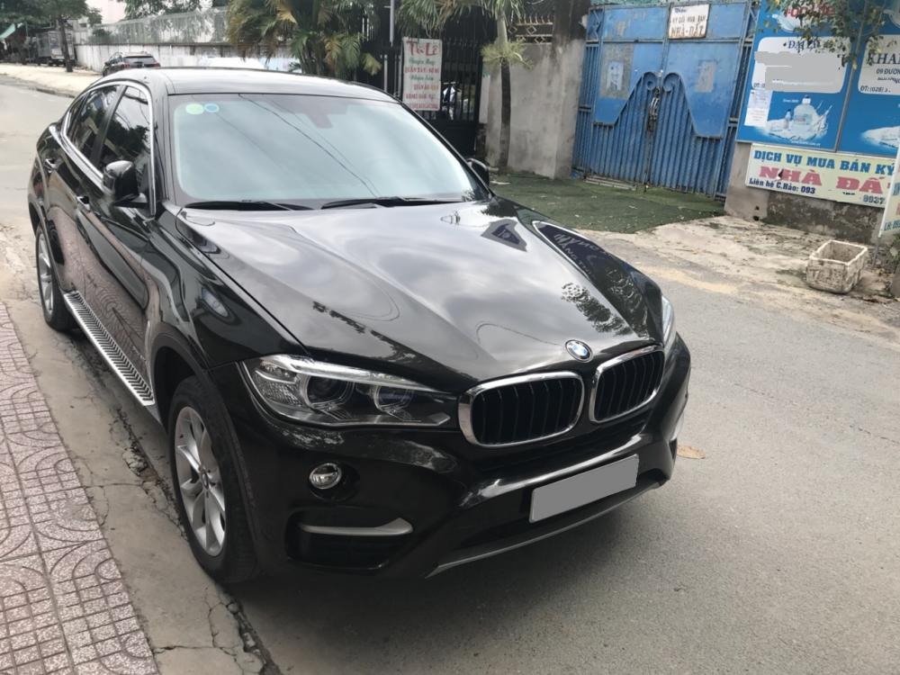 BMW X6 xDrive30d 3.0 AT 2015 - Mình muốn bán BMW X6 2015 ĐK 2016 máy dầu, màu nâu