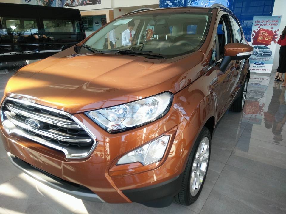 Ford EcoSport Ecoboost 1.0 2018 - Bán Ford Ecosport 1.0 xe SUV đa dụng, xe có sẵn giao ngay, hỗ trợ trả góp 80%