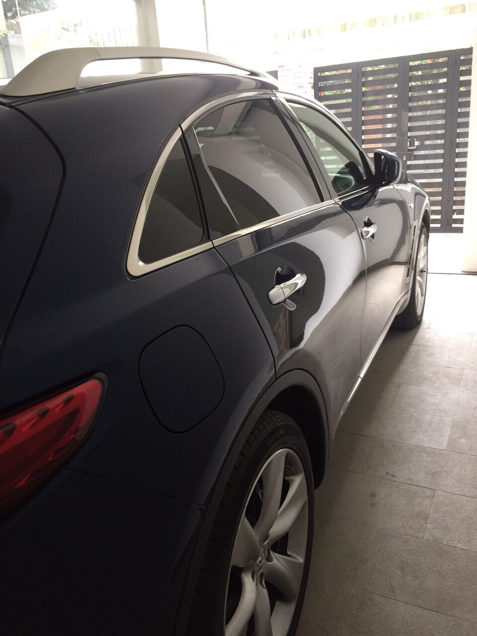 Infiniti QX70 2015 - Bán xe Infiniti QX70 2015 màu xanh nhập Mỹ nhà sử dụng