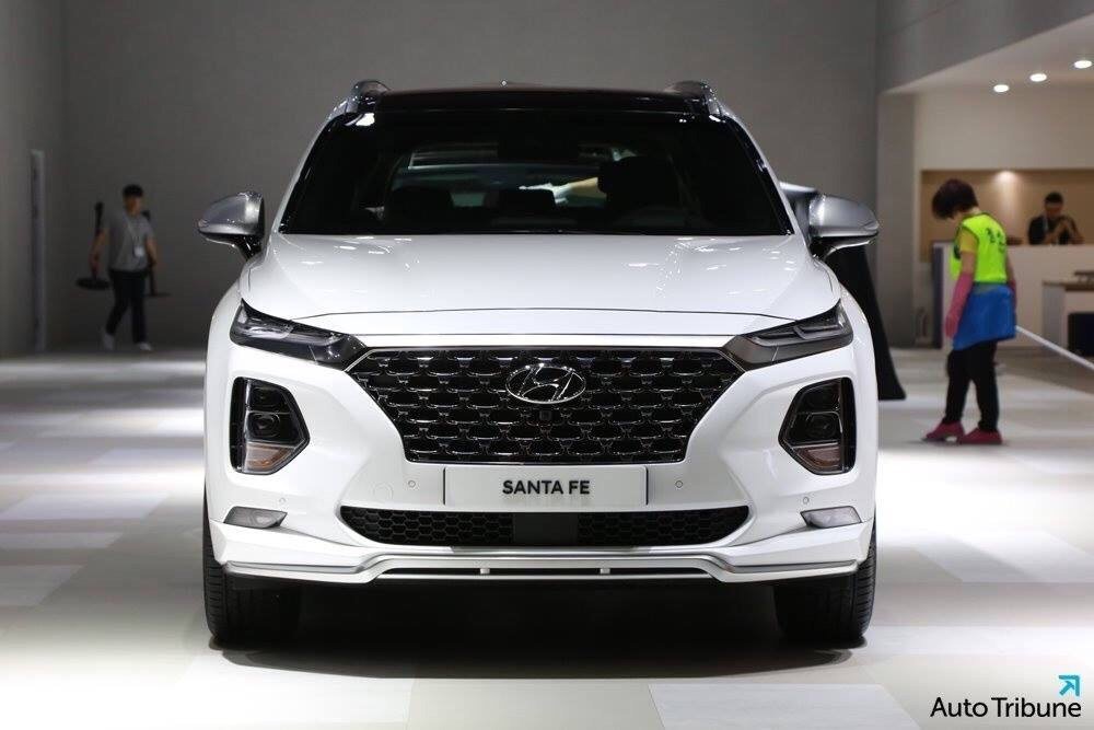 Hyundai Santa Fe   2.2  2019 - Bán Hyundai Santa Fe 2019 máy dầu 2.2, màu trắng - Liên hệ giá ưu đãi và trả góp: Mr. Vũ - 0941.46.22.77 - 0936-101-101