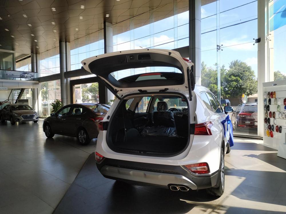 Hyundai Santa Fe   2.2  2019 - Bán Hyundai Santa Fe 2019 máy dầu 2.2, màu trắng - Liên hệ giá ưu đãi và trả góp: Mr. Vũ - 0941.46.22.77 - 0936-101-101