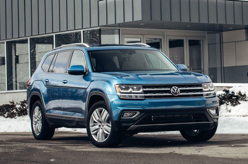 Điểm danh 9 mẫu SUV gia đình đáng mua nhất năm 2019- Volkswagen Atlas.