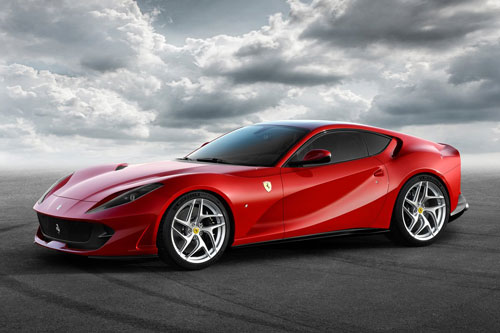 10 xe GT có vận tốc lớn nhất hiện nay: Ferrari 812 Superfast.