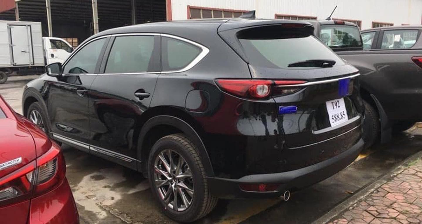Mazda CX-8 2019 chuẩn bị xuất binh ra trận quyết chiến với Hyundai Santa Fe 2a