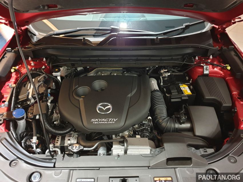 Mazda CX-8 2019 chuẩn bị xuất binh ra trận quyết chiến với Hyundai Santa Fe 3a