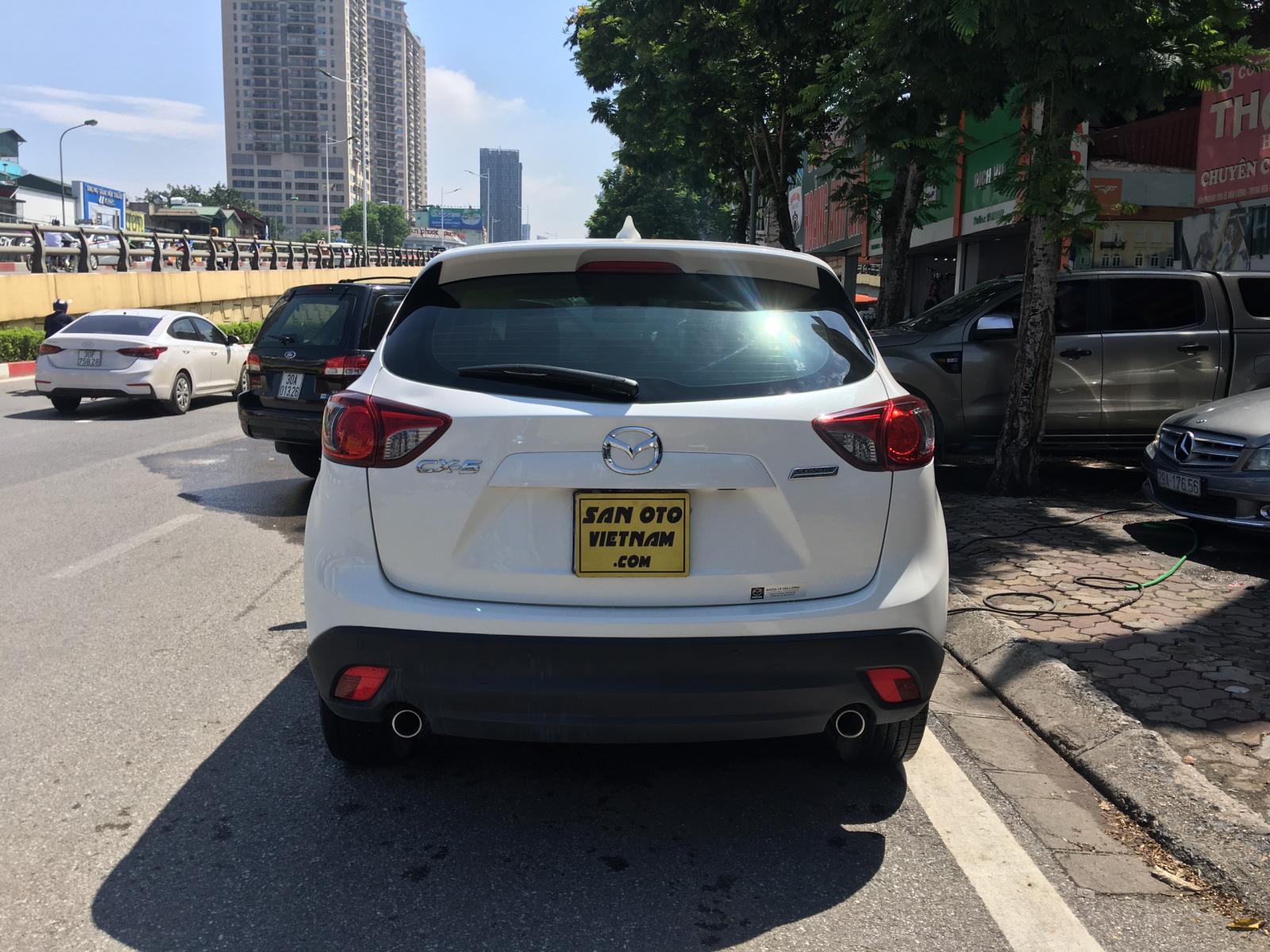 Mazda CX 5 2.0 2015 - Bán xe Mazda CX 5 2.0 sản xuất năm 2015, màu trắng chính chủ
