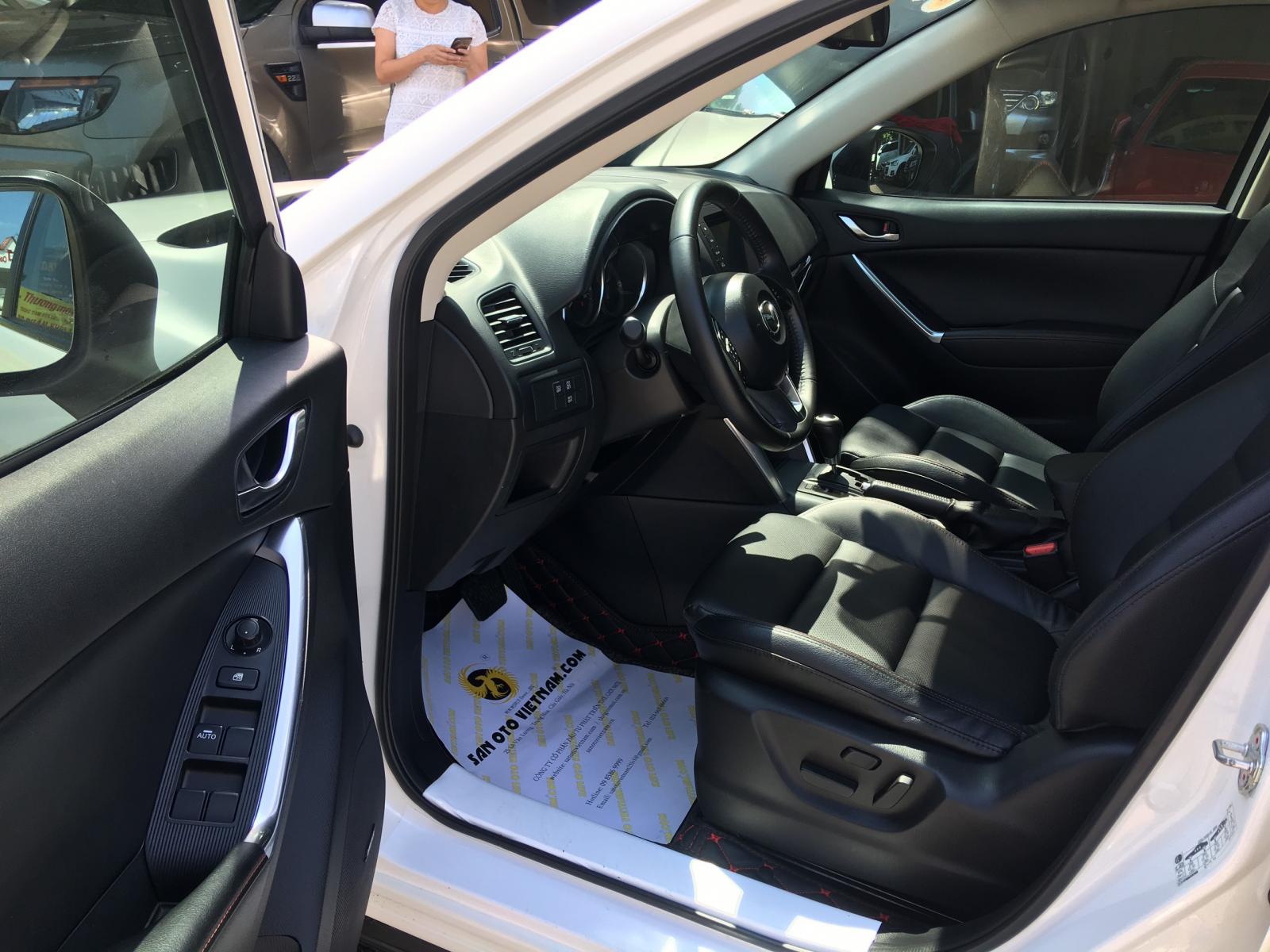 Mazda CX 5 2.0 2015 - Bán xe Mazda CX 5 2.0 sản xuất năm 2015, màu trắng chính chủ