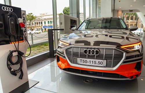 Chiêm ngưỡng Audi e-tron đặt chân đến Việt Nam  14a