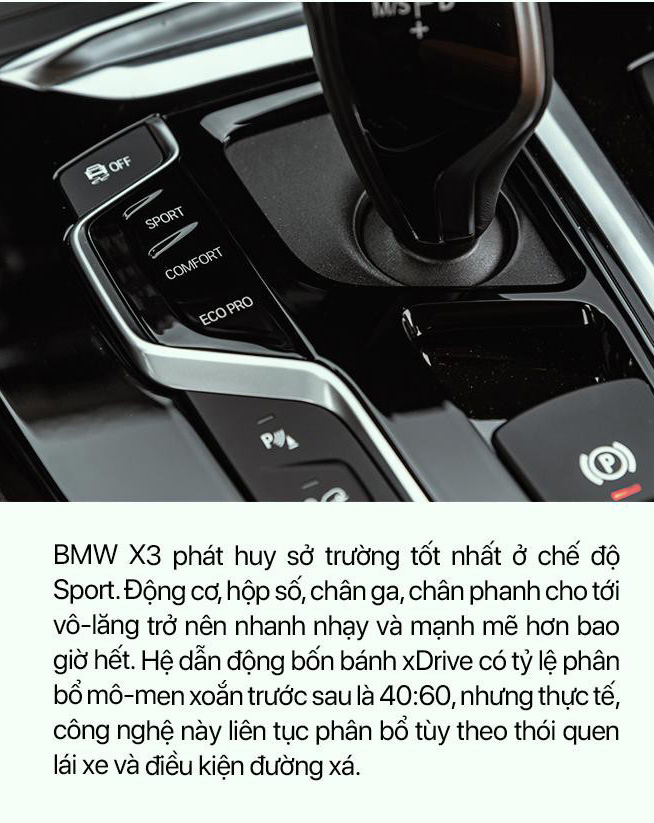 Vận hành và an toàn là ưu tiên hàng đầu của BMW X3 2020 6a
