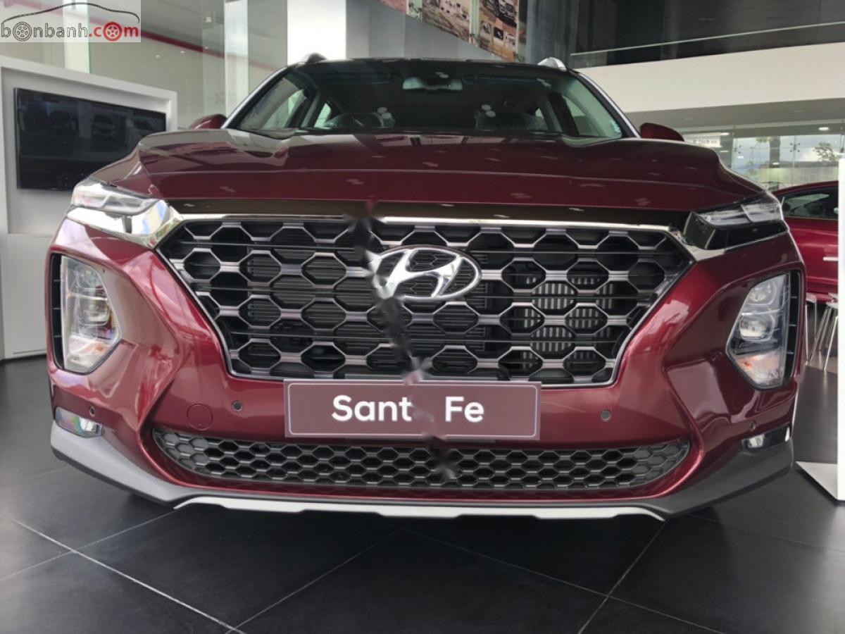 Hyundai Santa Fe 2.2L HTRAC 2019 - Bán Hyundai Santa Fe 2.2L HTRAC năm sản xuất 2019, màu đỏ
