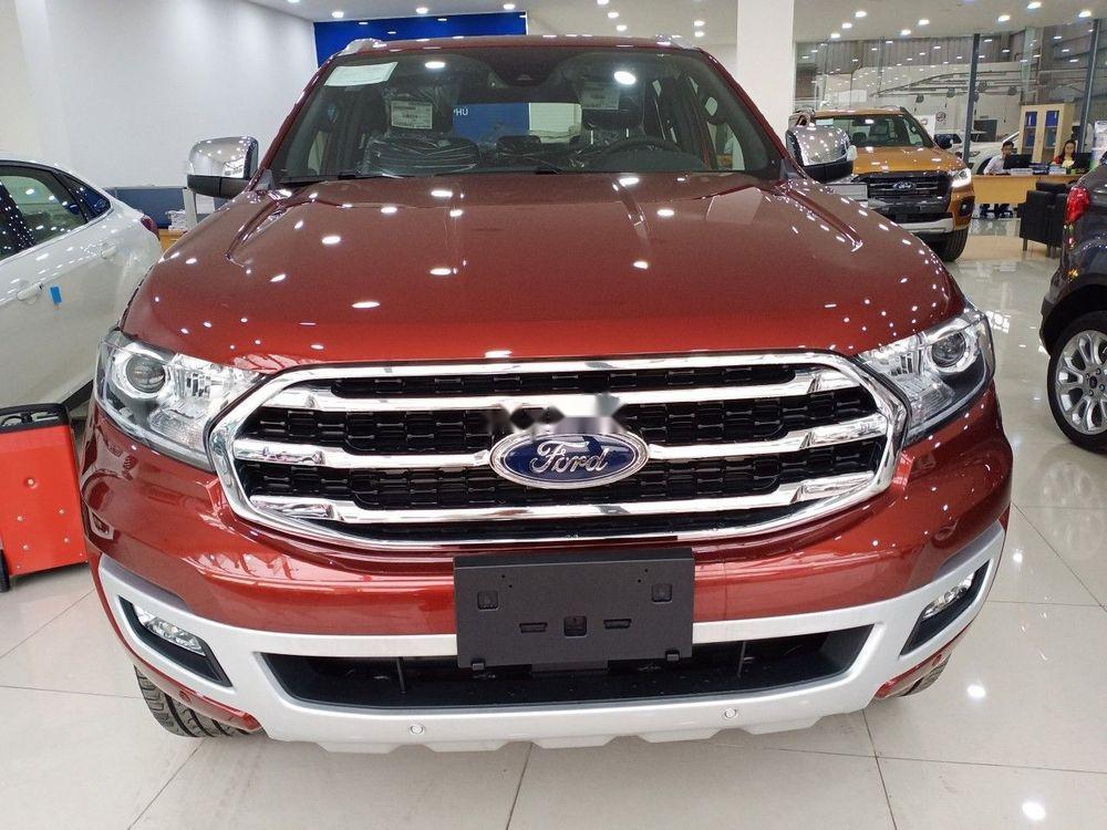 Ford Everest 2019 - Bán xe Ford Everest đời 2019, màu đỏ, xe nhập
