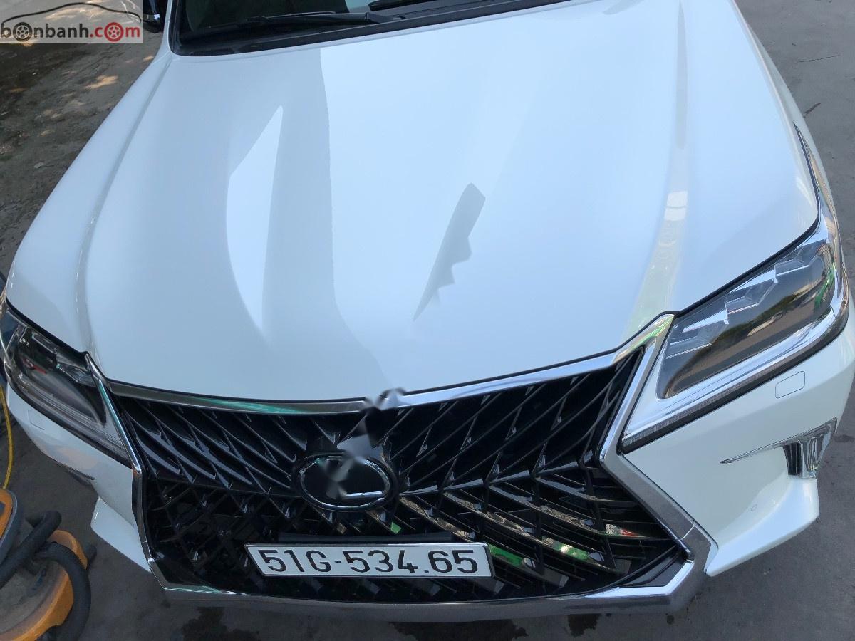 Lexus LX 570 Super Sport 2017 - Bán xe Lexus LX 570 Super Sport sản xuất 2017, màu trắng, nhập khẩu
