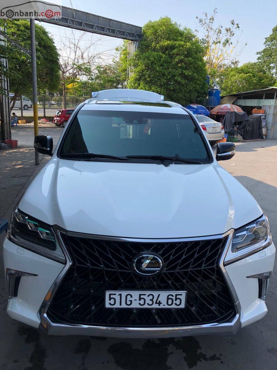 Lexus LX 570 Super Sport 2017 - Bán xe Lexus LX 570 Super Sport sản xuất 2017, màu trắng, nhập khẩu