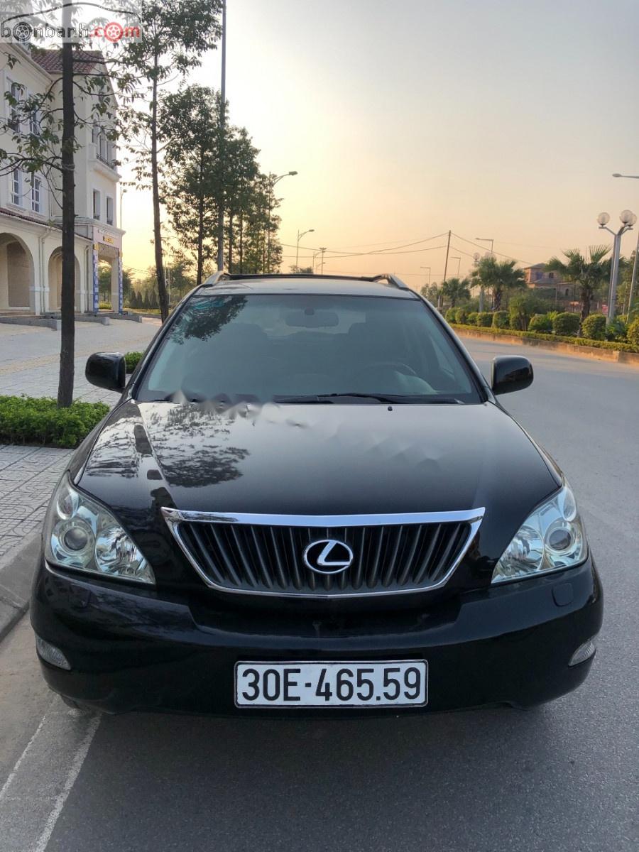 Lexus RX 350 AWD 2008 - Bán Lexus RX 350 AWD 2008, màu đen, xe nhập chính chủ