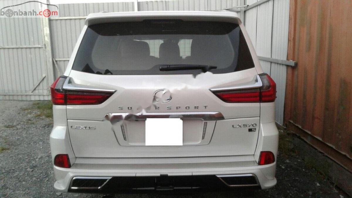 Lexus LX 570 Super Sport 2019 - Bán Lexus LX 570S Super Sport sản xuất 2019, màu trắng, nhập khẩu nguyên chiếc