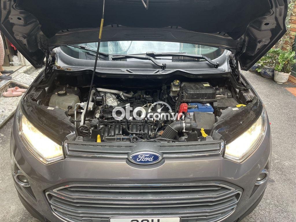 Ford EcoSport   Titanium  2014 - Cần bán lại xe Ford EcoSport Titanium đời 2014, màu xám chính chủ, giá 405tr