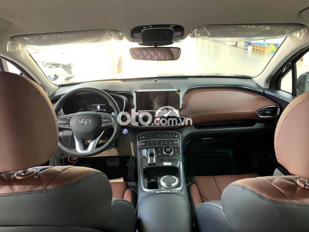 Hyundai Santa Fe 2021 - Bán ô tô Hyundai Santa Fe đời 2021, màu xanh lam, giá chỉ 995 triệu