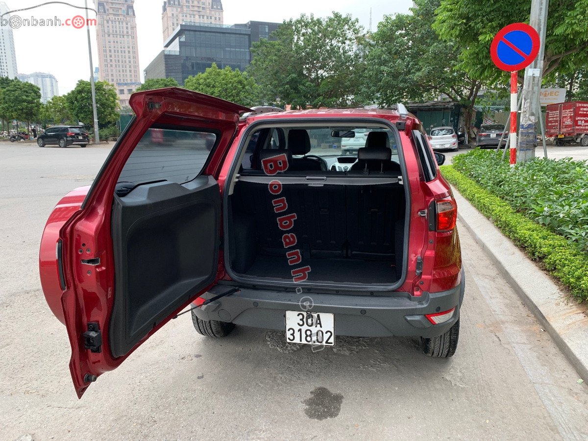 Ford EcoSport   Titanium  2014 - Bán Ford EcoSport Titanium năm 2014, màu đỏ, 389tr