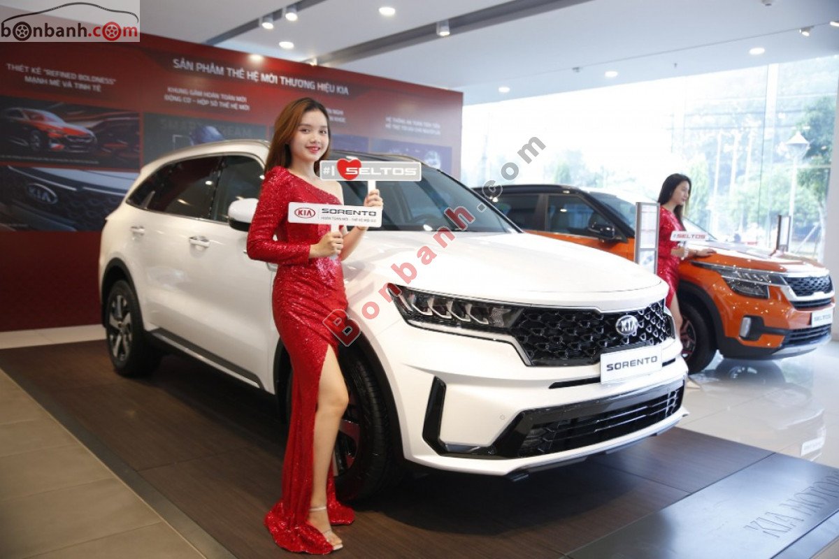 Kia Sorento   Signature 2021 - Cần bán xe Kia Sorento Signature năm sản xuất 2021, màu trắng