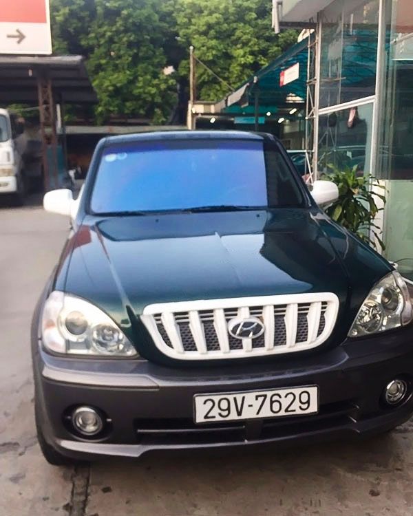 Hyundai Terracan    2003 - Xe Hyundai Terracan đời 2003, màu xanh lam, nhập khẩu nguyên chiếc  