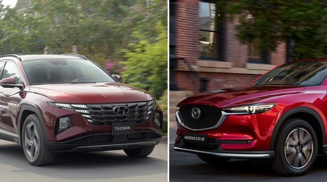 So sánh Hyundai Tucson 2022 và đối thủ Mazda CX-5, Honda CR-V