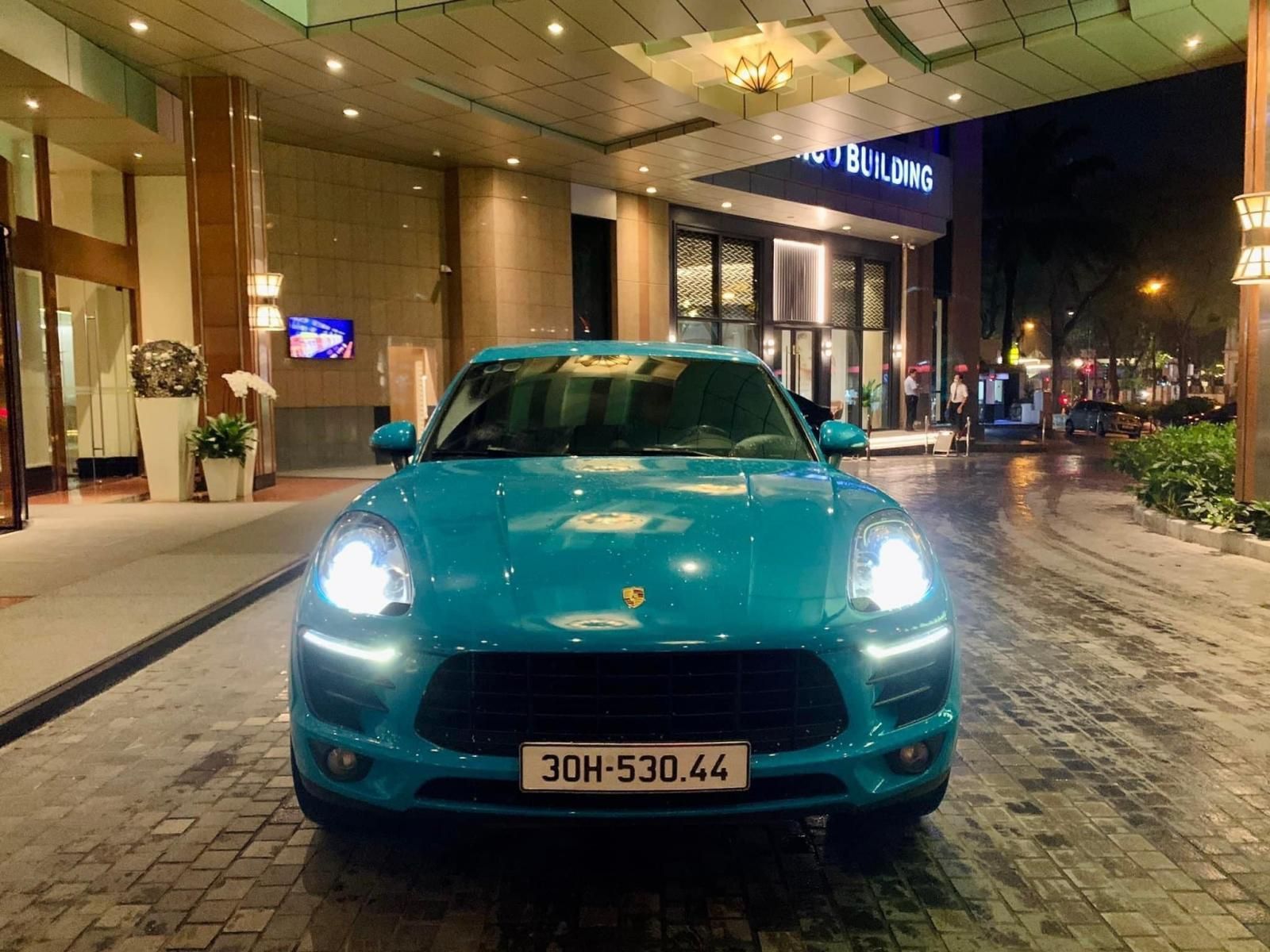 Porsche Macan 2014 - Màu xanh lam, xe nhập