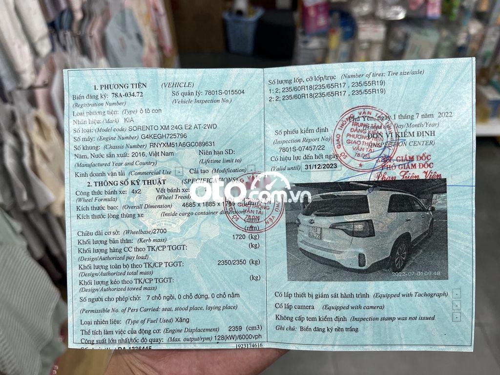 Kia Sorento Cần bán xe gia đình   GATH 2016 2016 - Cần bán xe gia đình Kia Sorento GATH 2016