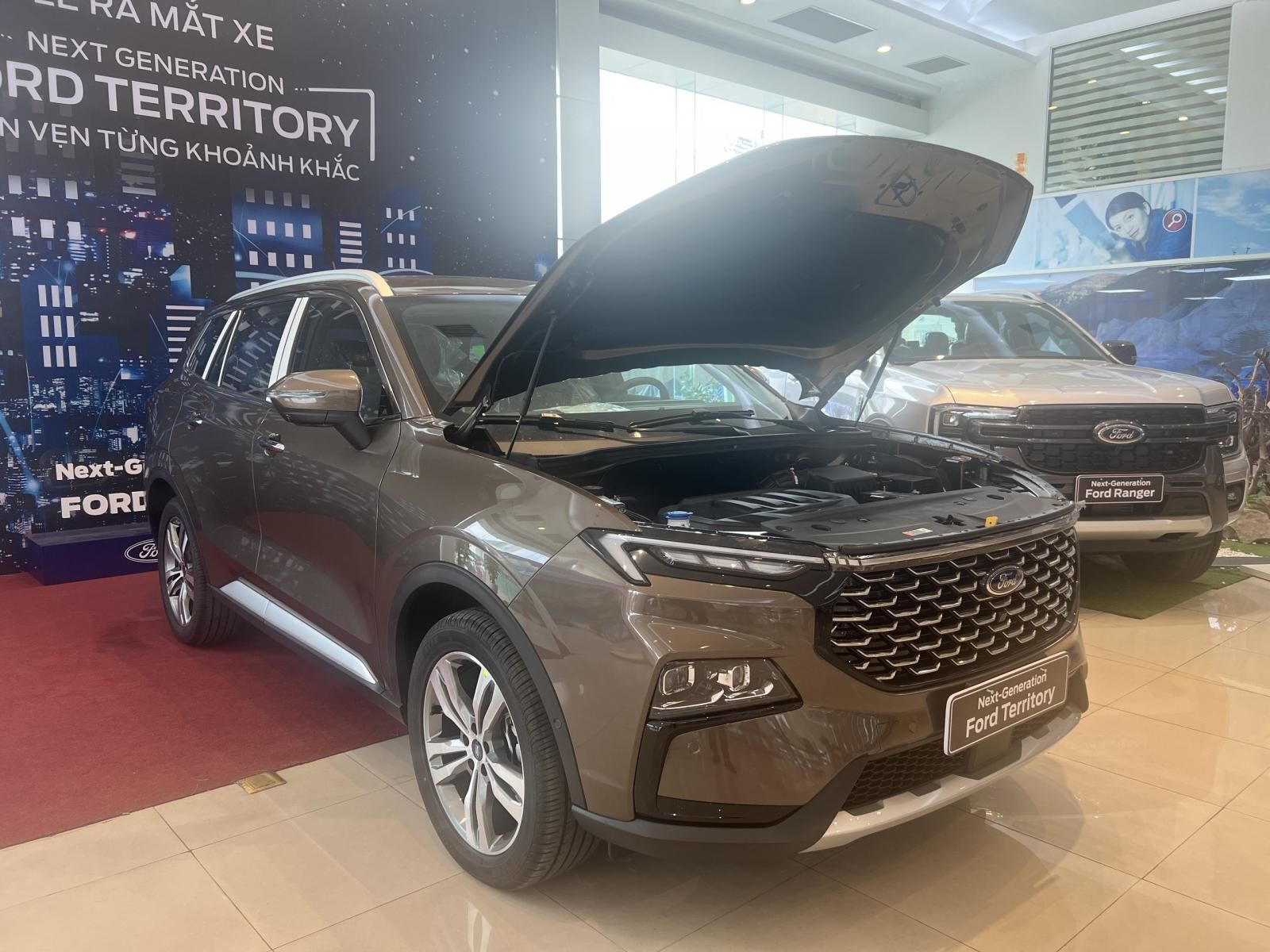 Ford Territory 2023 - Quà tặng gần 100tr, trả góp lãi suất thấp