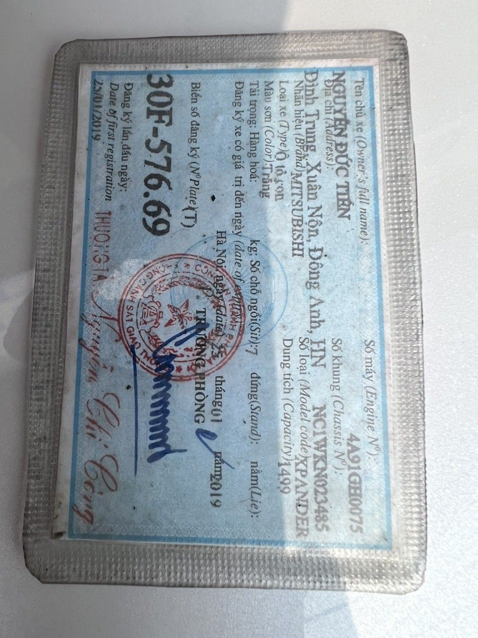 Mitsubishi Xpander 2018 - Cam kết chất lượng xe, không đâm đụng, tai nạn