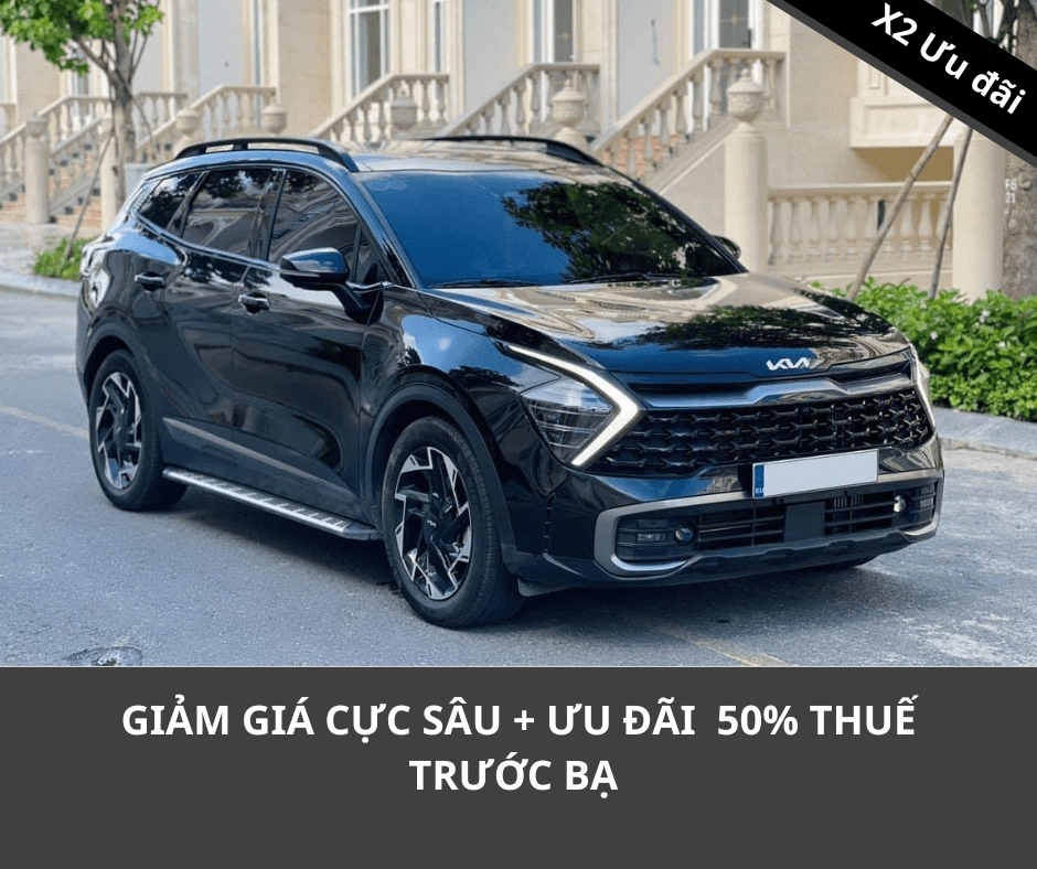 Kia Sportage 2023 - Giá giảm sâu tháng 8, tặng gói phủ Ceramic toàn diện khi liên hệ Hotline