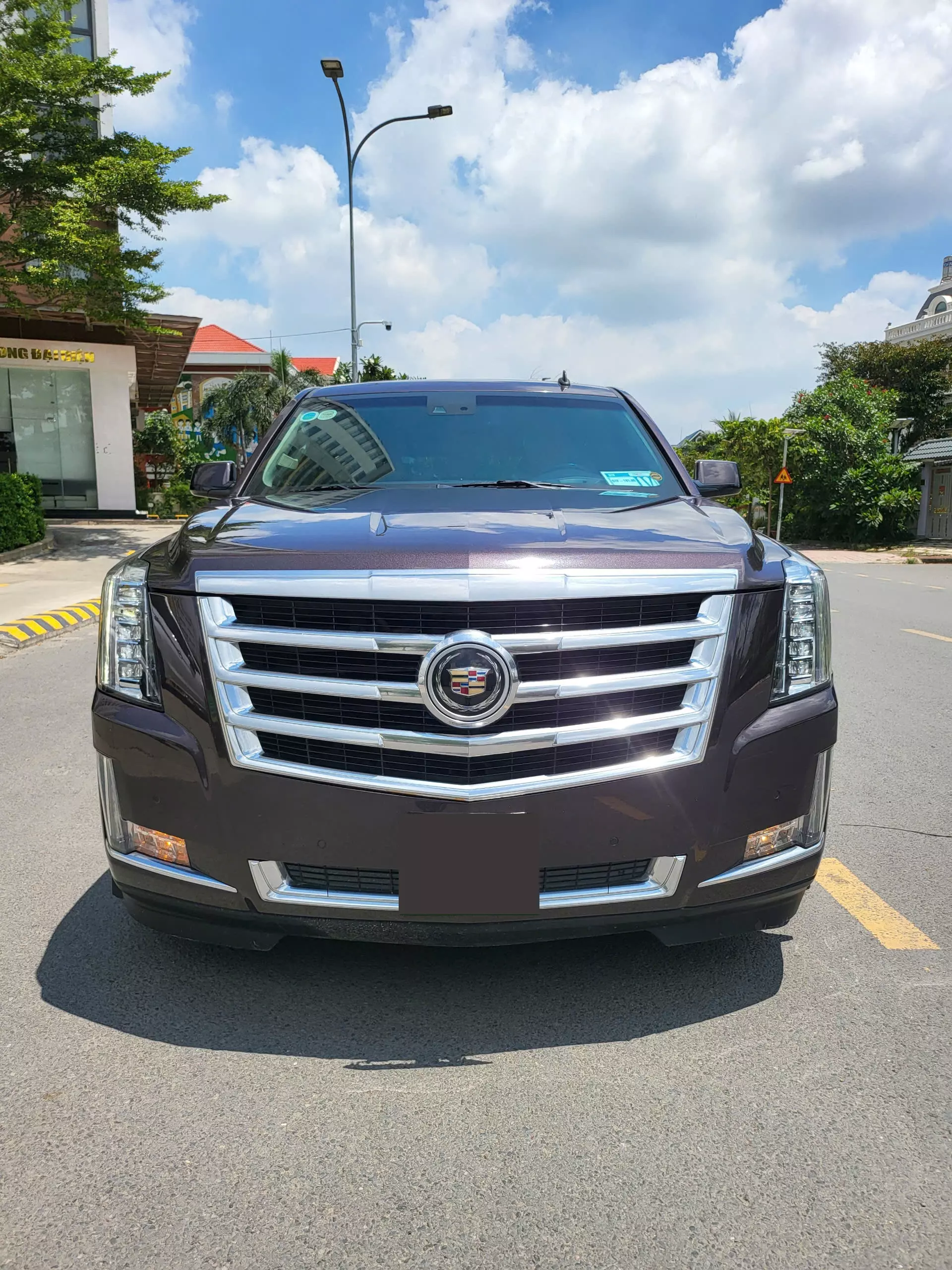 Cadillac Escalade 2014 - Cần bán xe Cadillac đời 2014, màu nâu