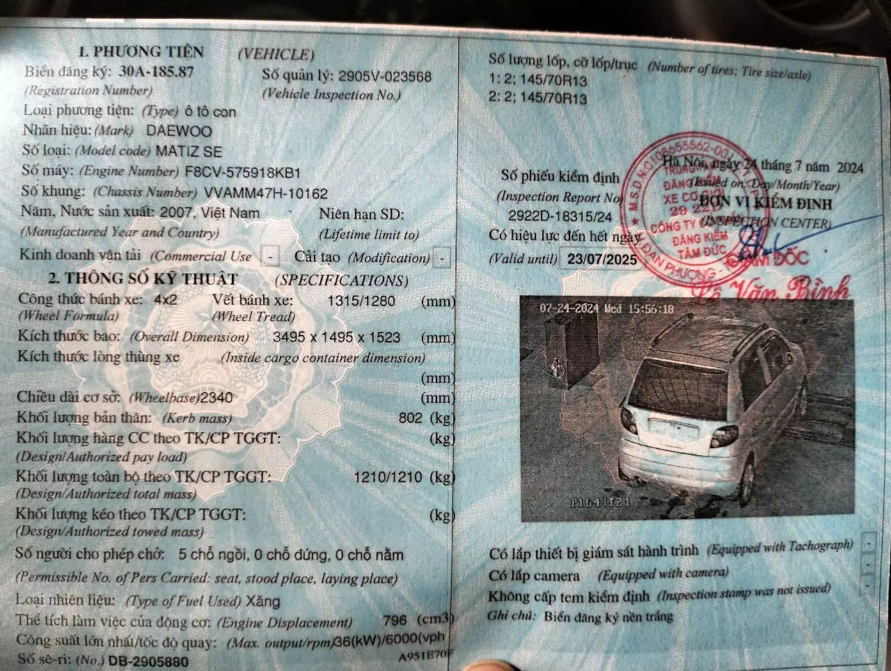 Daewoo Matiz 2007 - CHÍNH CHỦ CẦN BÁN XE DAEWOO 2007