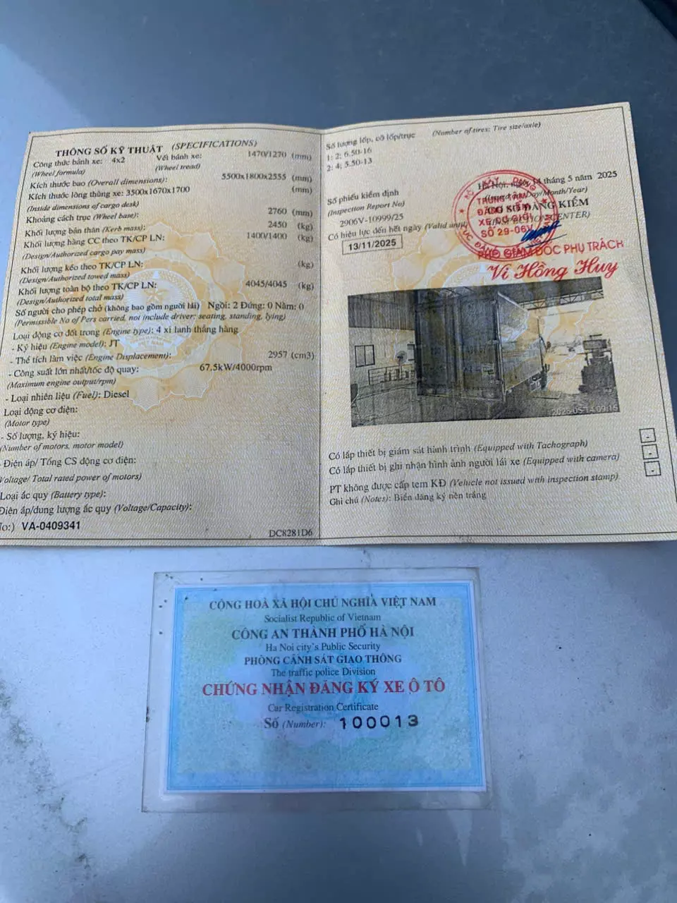 Hãng khác Khác 2015 - Chính chủ cần bán xe Thaco 2015