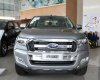 Ford Ranger XLT 2.2MT   2016 - Cần bán Ford Ranger XLT 2.2MT đời 2016, màu bạc, nhập khẩu Thái