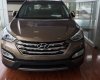 Hyundai Santa Fe 2.4AT 2016 - Cần bán xe Hyundai Santa Fe 2016 đời 2016, màu nâu, giá cực sốc, hỗ trợ trả góp, LH 0965890028
