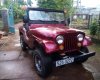 Jeep CJ 1990 - Bán xe Jeep CJ năm 1990, màu đỏ, nhập khẩu chính hãng số sàn, 79 triệu